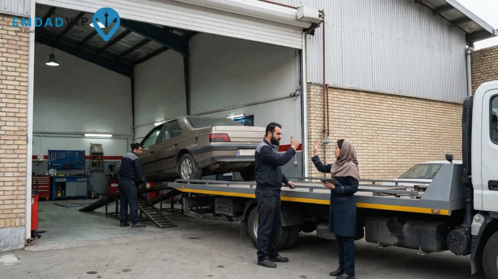 امداد خودرو چگونه کار می‌کند؟